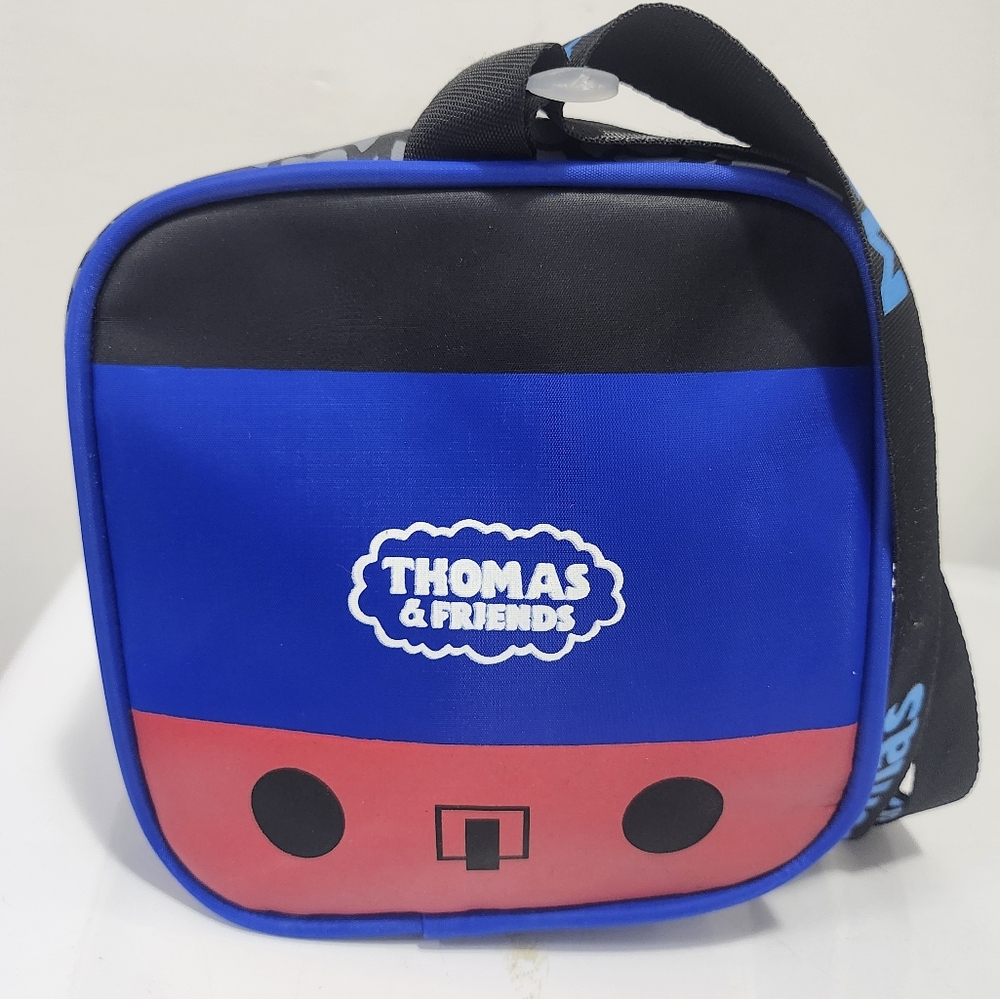 Thomas the Tank Engine Blue Crossbody Bag  Train Storage Organizer - Picture 6 of 9